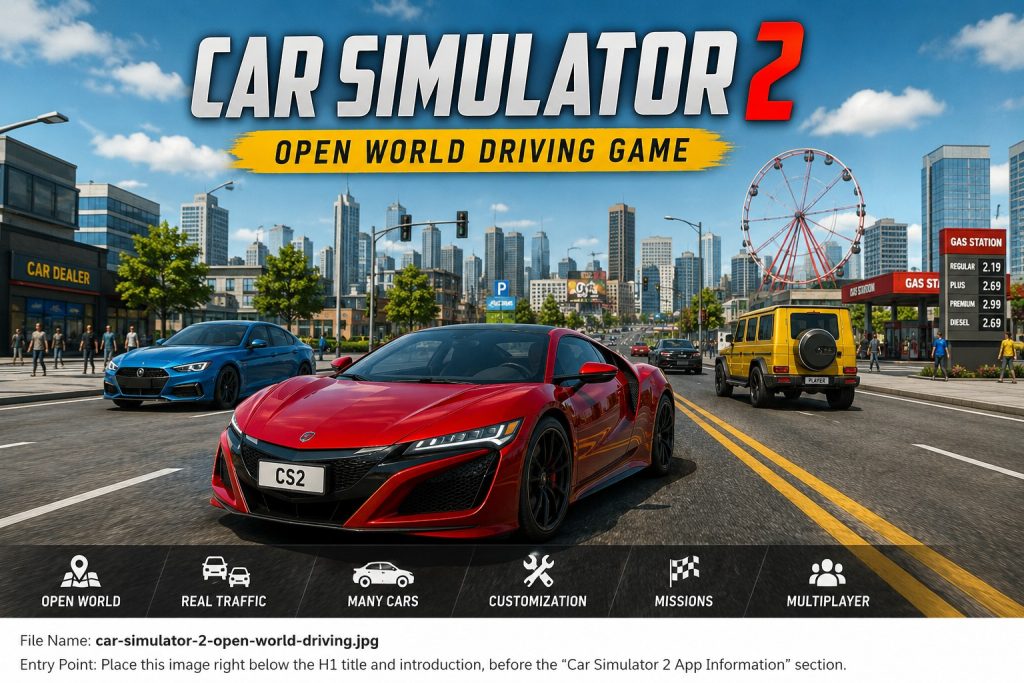 Car Simulator 2 App Information