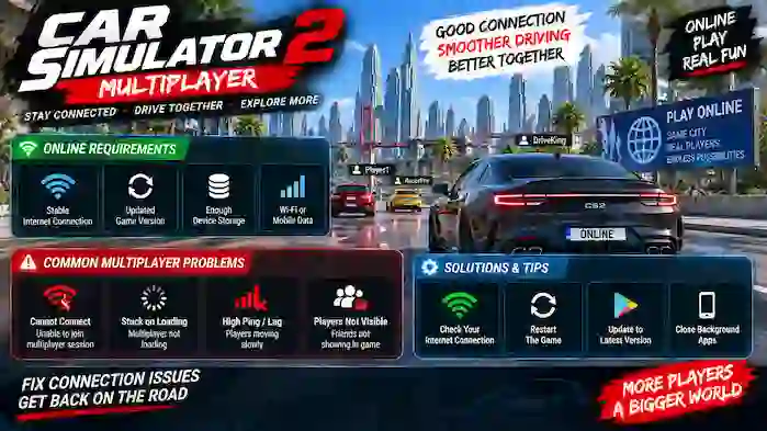 Car Simulator 2 Multiplayer and Cars